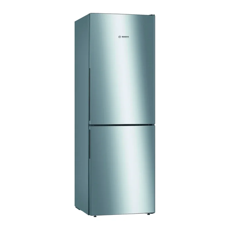 Réfrigérateur combiné 60cm 287l brassé inox - bosch - kgv33vleas