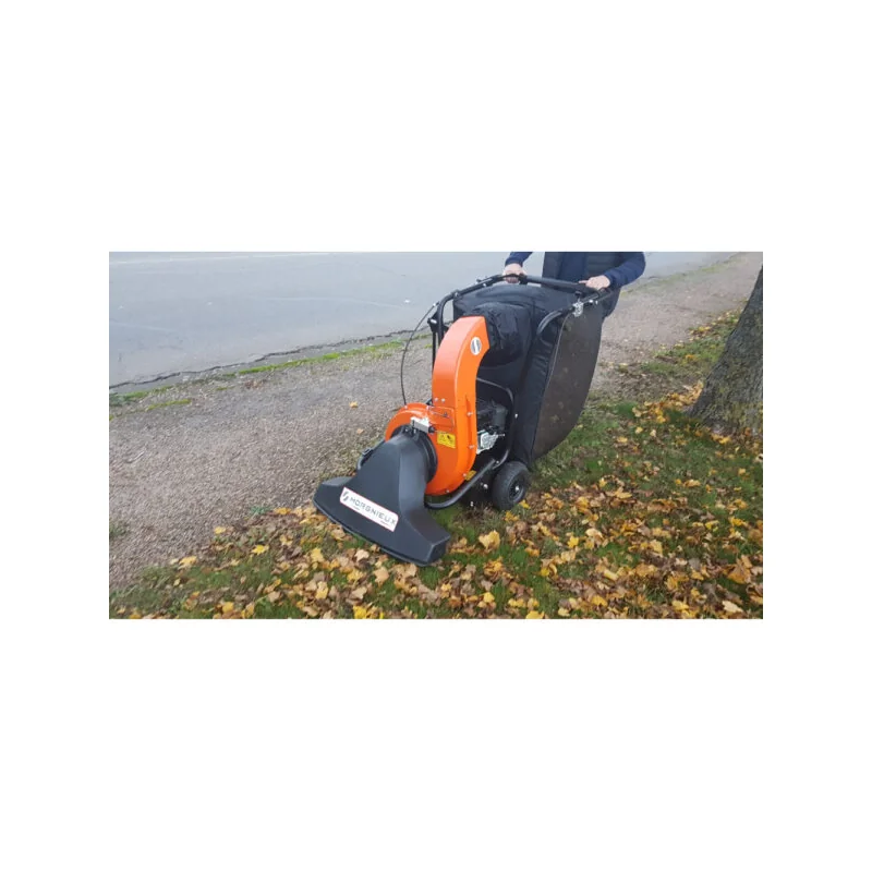 Aspirateur de feuilles autotracté moteur thermique — vue 4