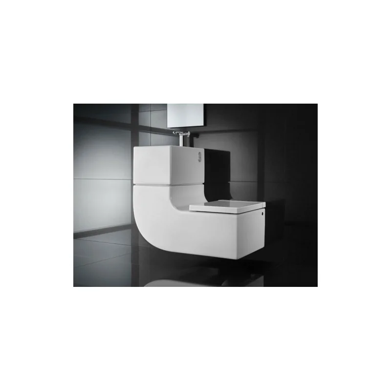 Cuvette de wc et lavabo suspendu 2 en 1 w + w — vue 3