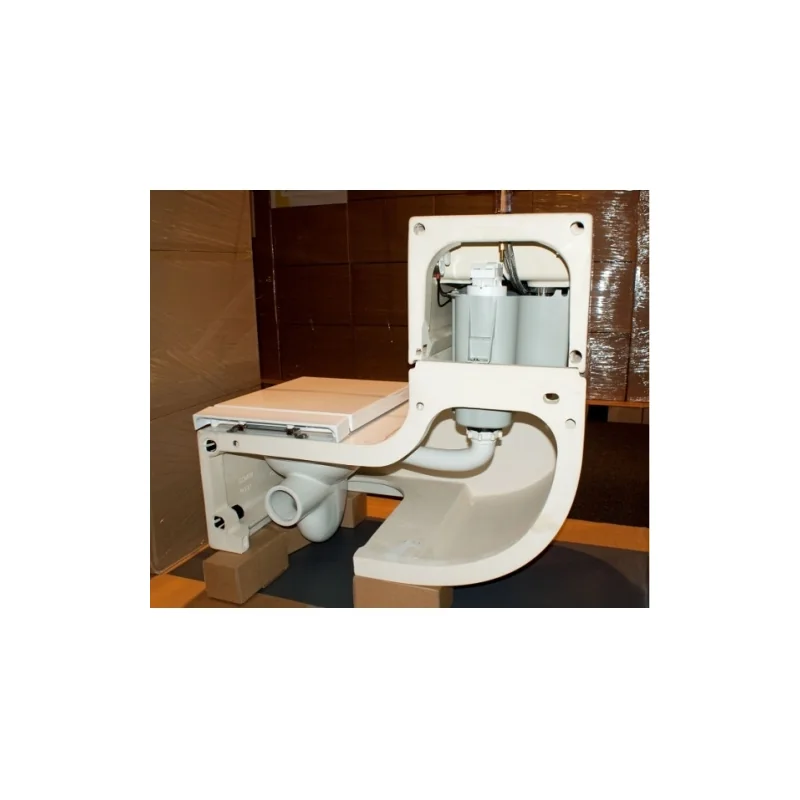 Cuvette de wc et lavabo suspendu 2 en 1 w + w — vue 4