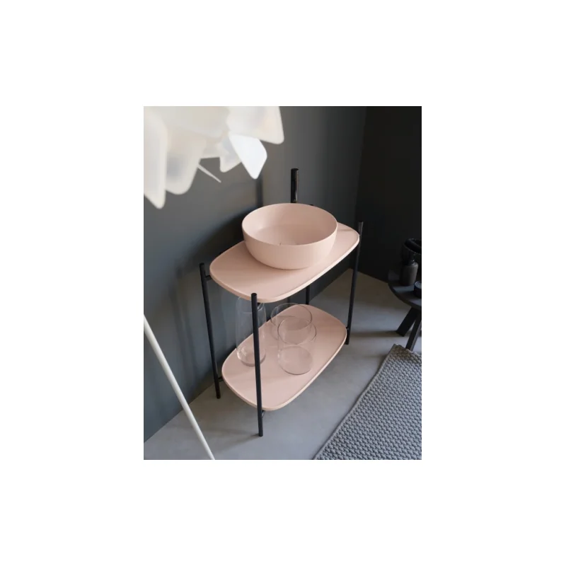 Ensemble complet laila console+vasque+miroir - div26b