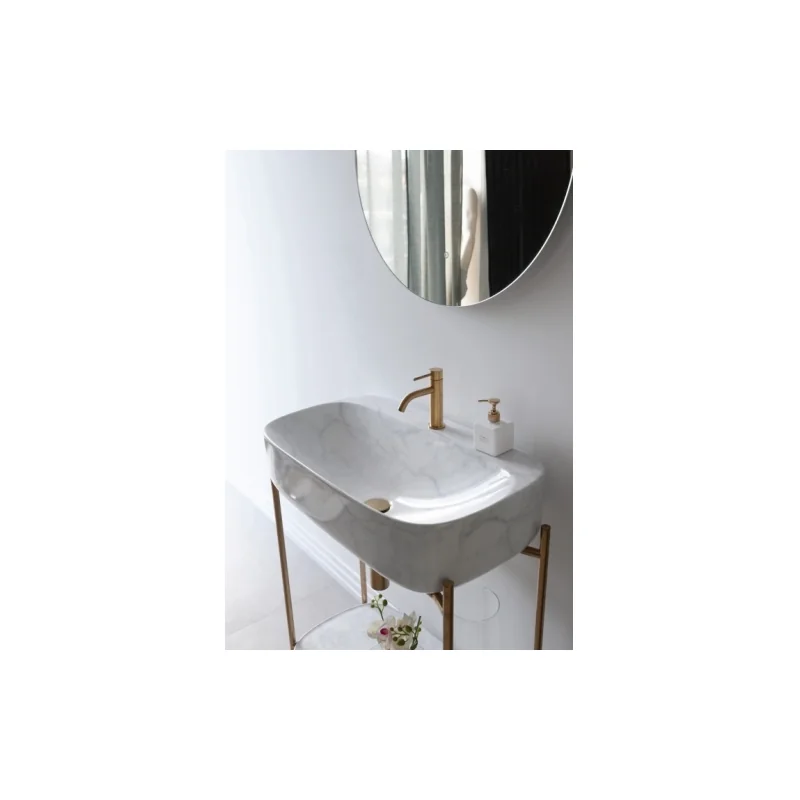 Ensemble complet laila console+vasque+miroir - div27 — vue 2