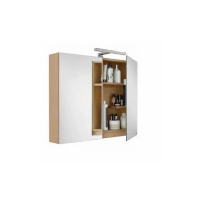 Ensemble meuble salle de bain sherwood chêne vieilli 100 cm — vue 3