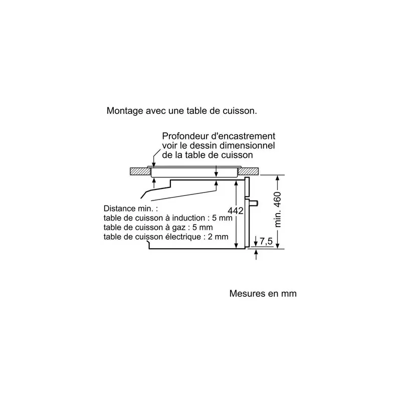 Four combiné mo intégrable 45l pyrolyse inox/noir - siemens - cm676gbs1 — vue 3