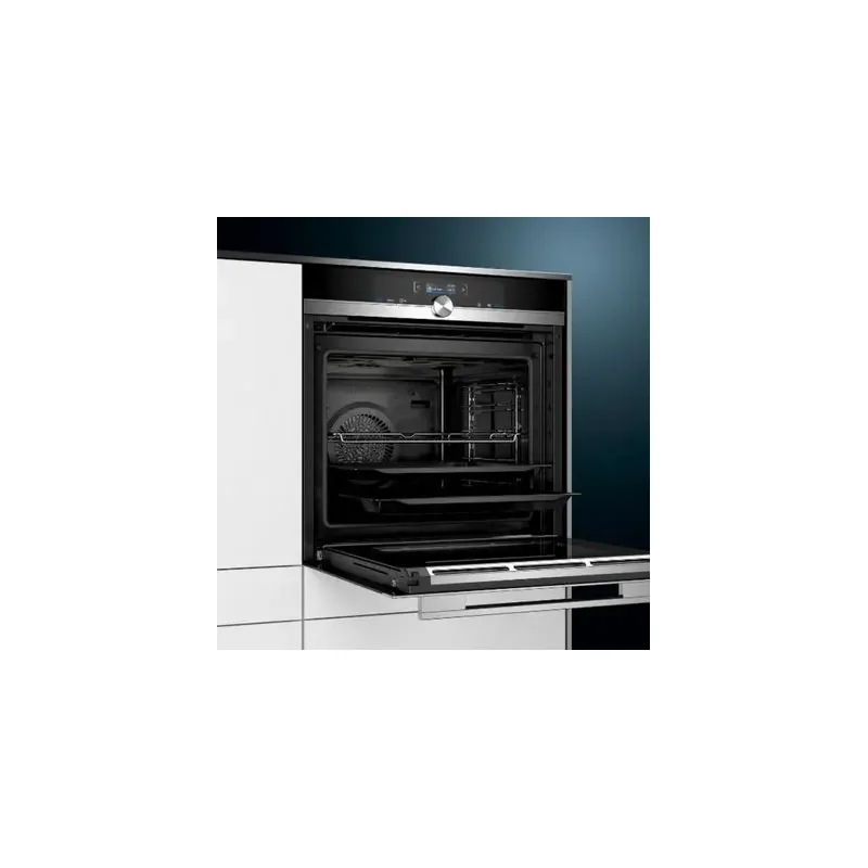 Four intégrable 71l 60cm a+ pyrolyse inox - siemens - hb675gbs1 — vue 3