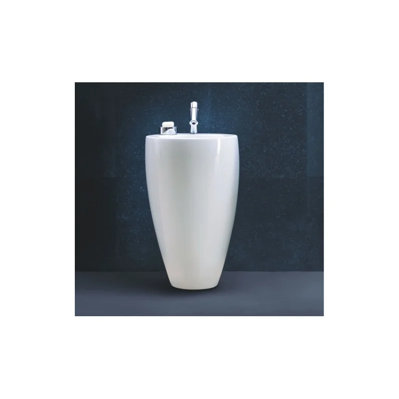 Lavabo avec colonne indépendant "tam-tam" alessi laufen
