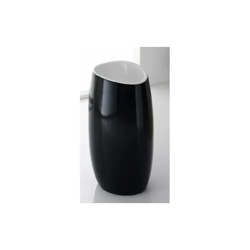 Lavabo sur colonne moai blanche scarabeo 8603 — vue 6
