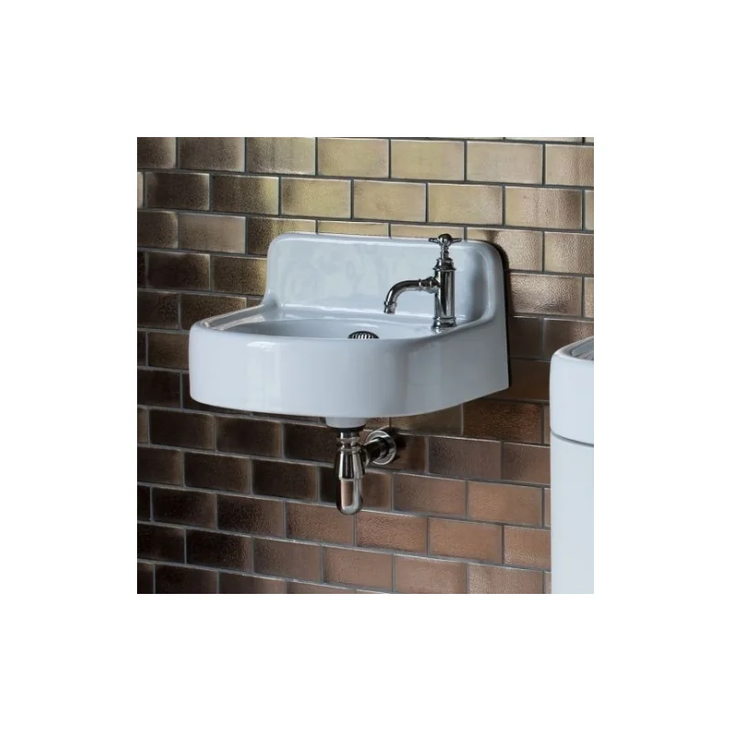 Lave-mains arcade 50 cm - 1 trou de robinetterie — vue 3