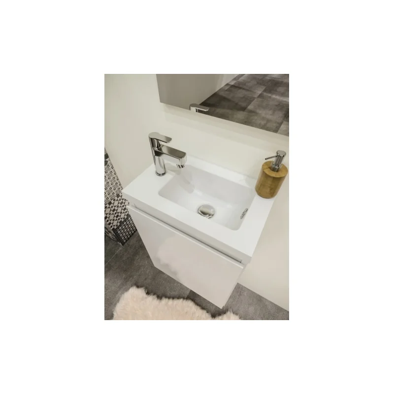 Lave-mains vigo blanc brillant — vue 2