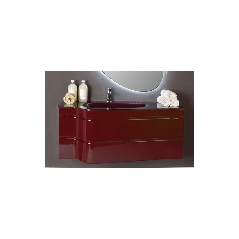 Meuble de salle de bain Slalom composition 1 plusieurs coloris — vue 2