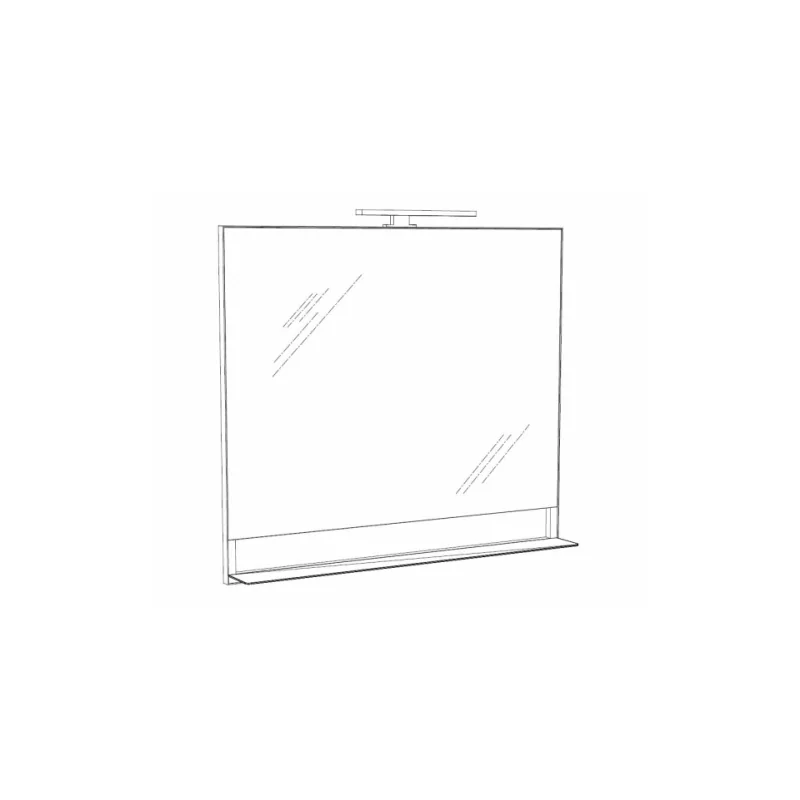 Meuble double vasque 120 cm rivage opale noir — vue 4