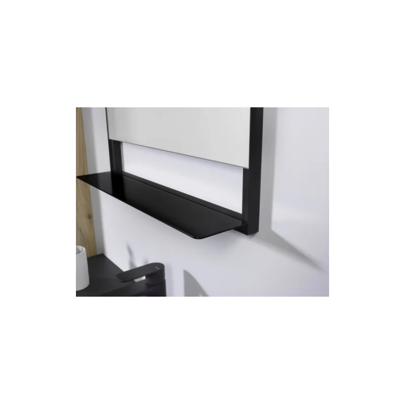 Meuble double vasque 120 cm rivage opale noir — vue 5