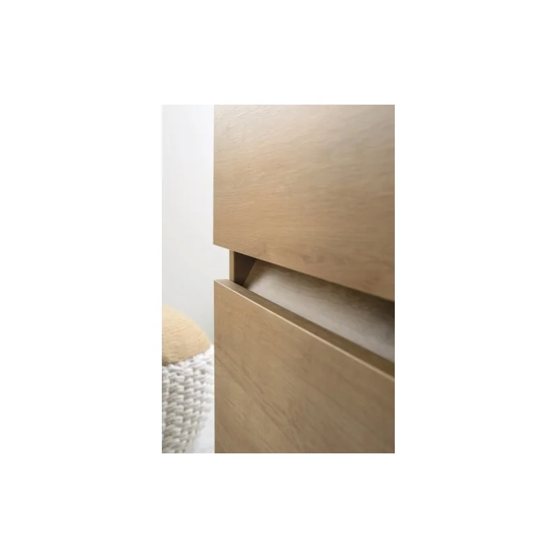 Meuble double vasque nolita chêne arlington 120cm - sans miroir — vue 2