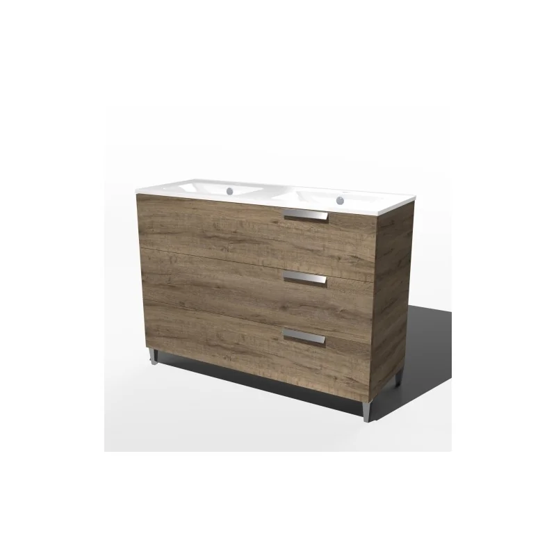 Meuble dv infini 3t 120cm pitaya avec miroir kathy antibuée — vue 6