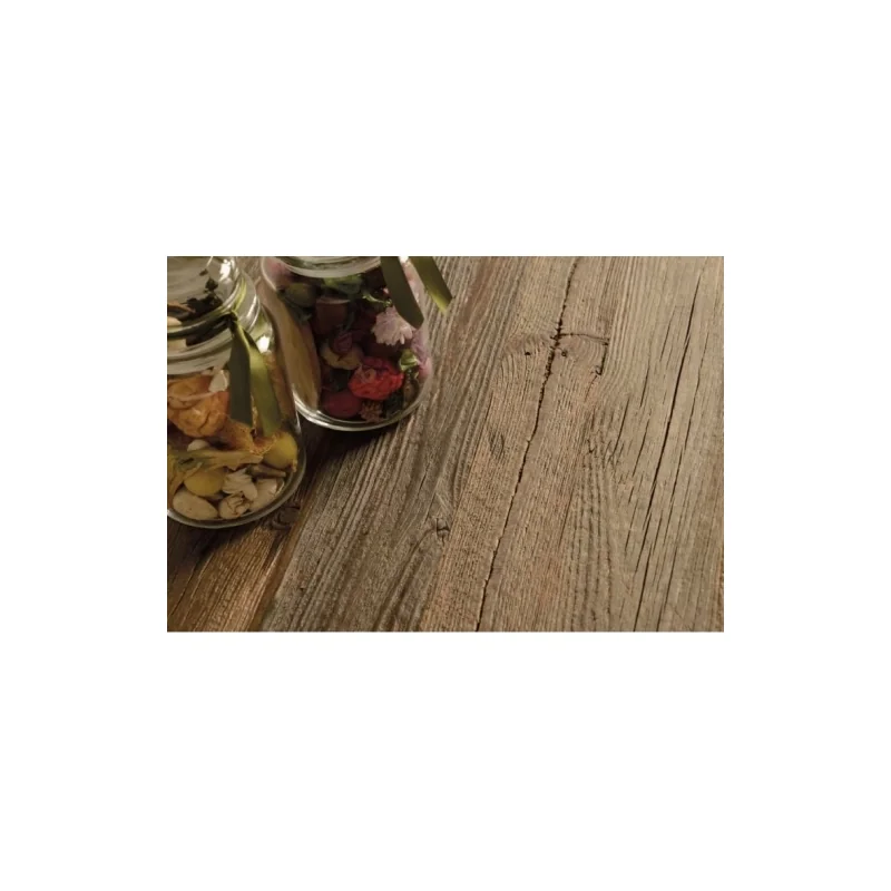 Meuble sdb suspendu roma bois et blanc - compo 10 — vue 3