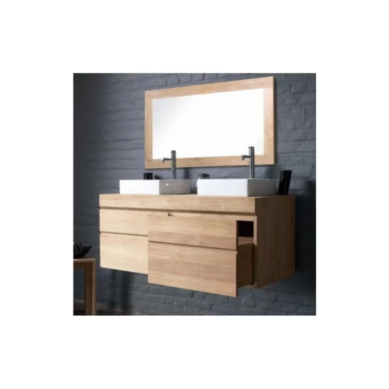 Meuble vasque en teck urban 120 cm — vue 2