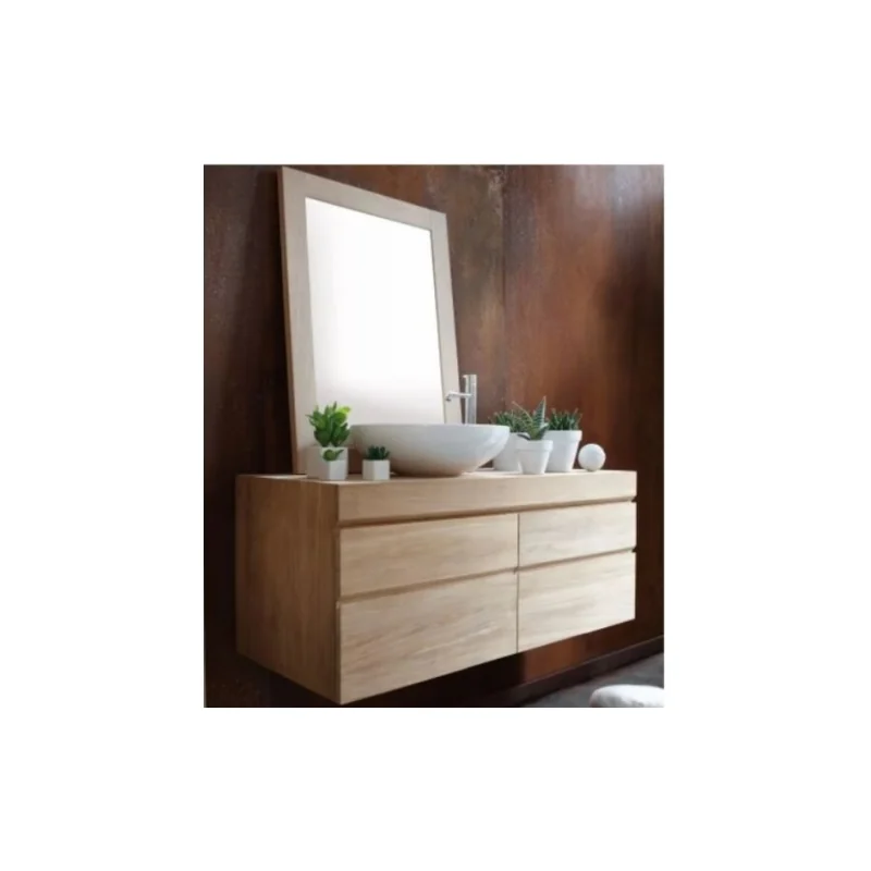 Meuble vasque en teck urban 120 cm