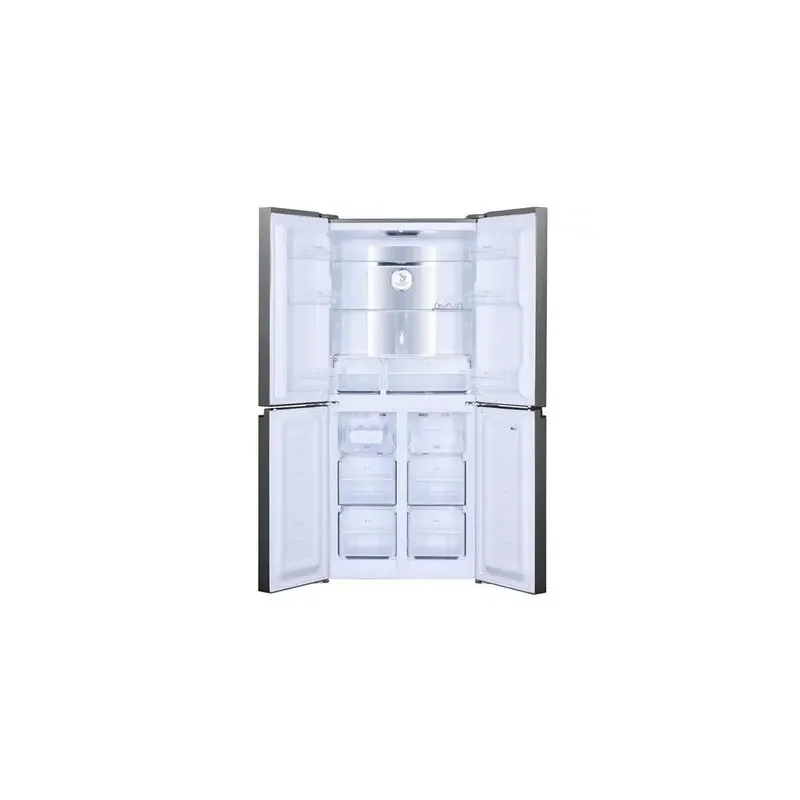 Réfrigérateur américain 80cm 421l e no frost inox - brandt - bfm870nx — vue 3