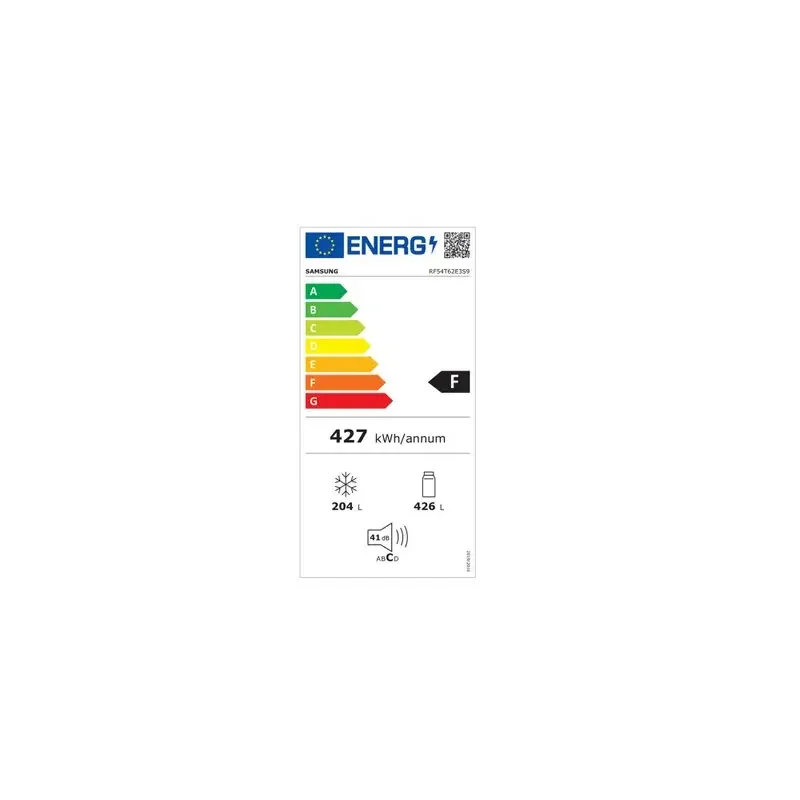 Réfrigérateur américain 91cm 539lnofrost - samsung - rf54t62e3s9 — vue 2