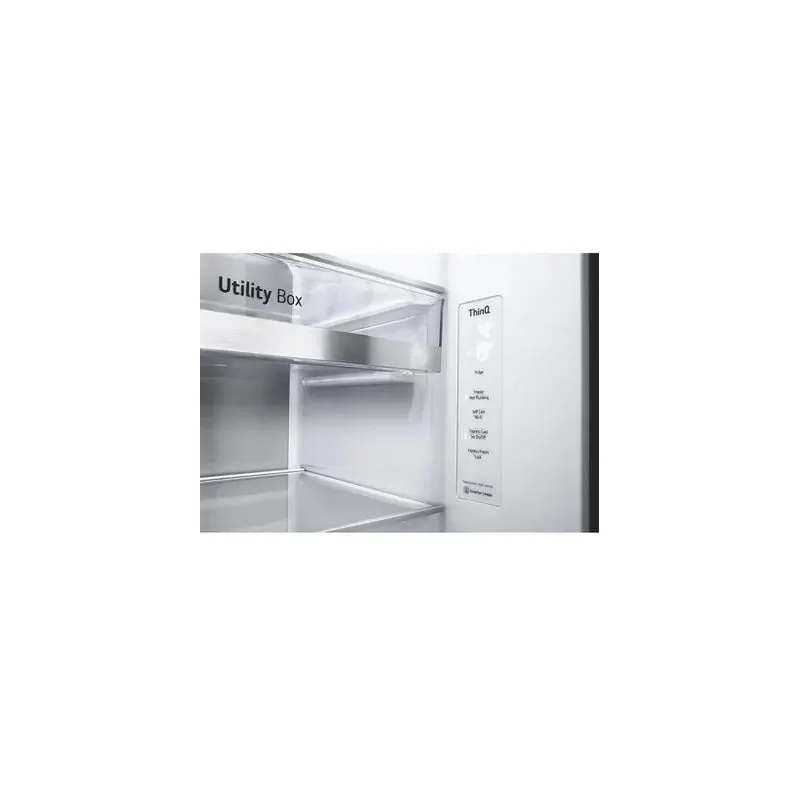 Réfrigérateur américain 91cm 635l no frost - lg - gsxv90pzae — vue 4