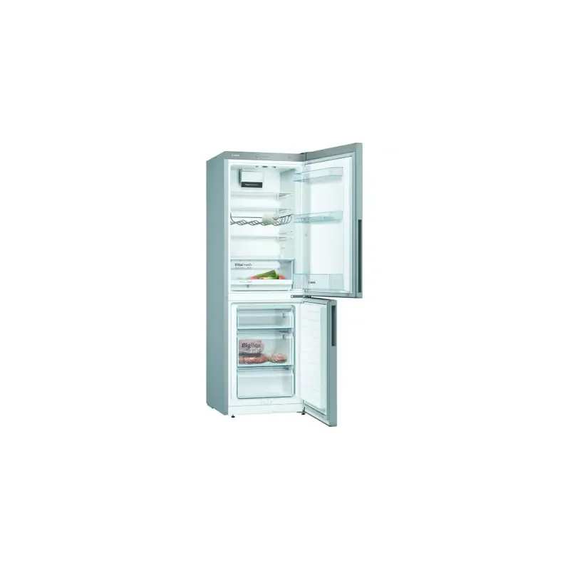 Réfrigérateur combiné 60cm 287l brassé inox - bosch - kgv33vleas — vue 3