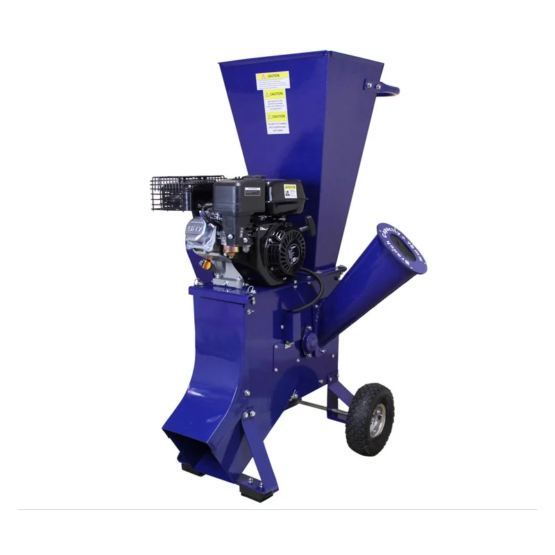 T-Mech Broyeur de Branches, Déchiqueteuse de Feuilles d’arbre 196 cc 6,5 CV pour Jardiniers Professionnels et Paysagistes