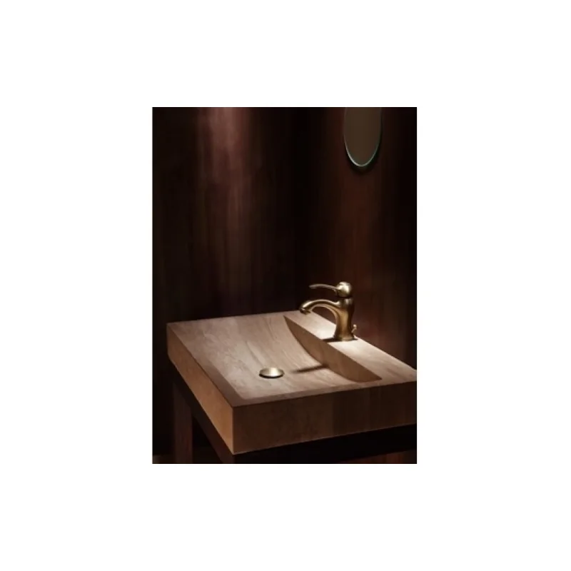 Vasque à poser en pierre rectangulaire sablé uc3205 — vue 2