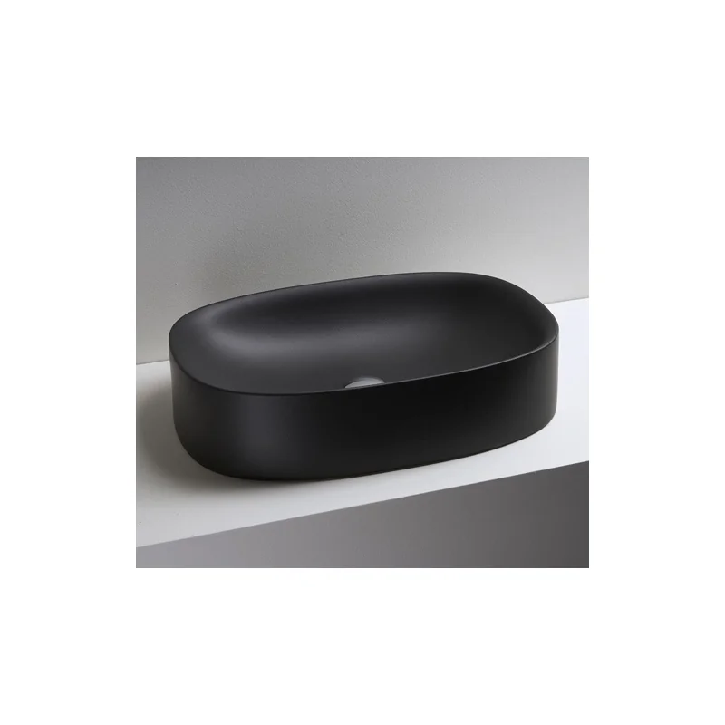 Vasque en céramique WILD Rectangle 60 Blackmat