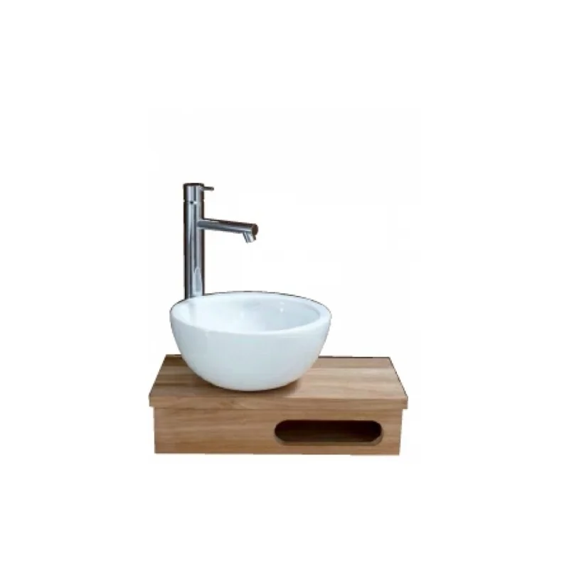 Vasque lave-mains mini spot blanc — vue 2