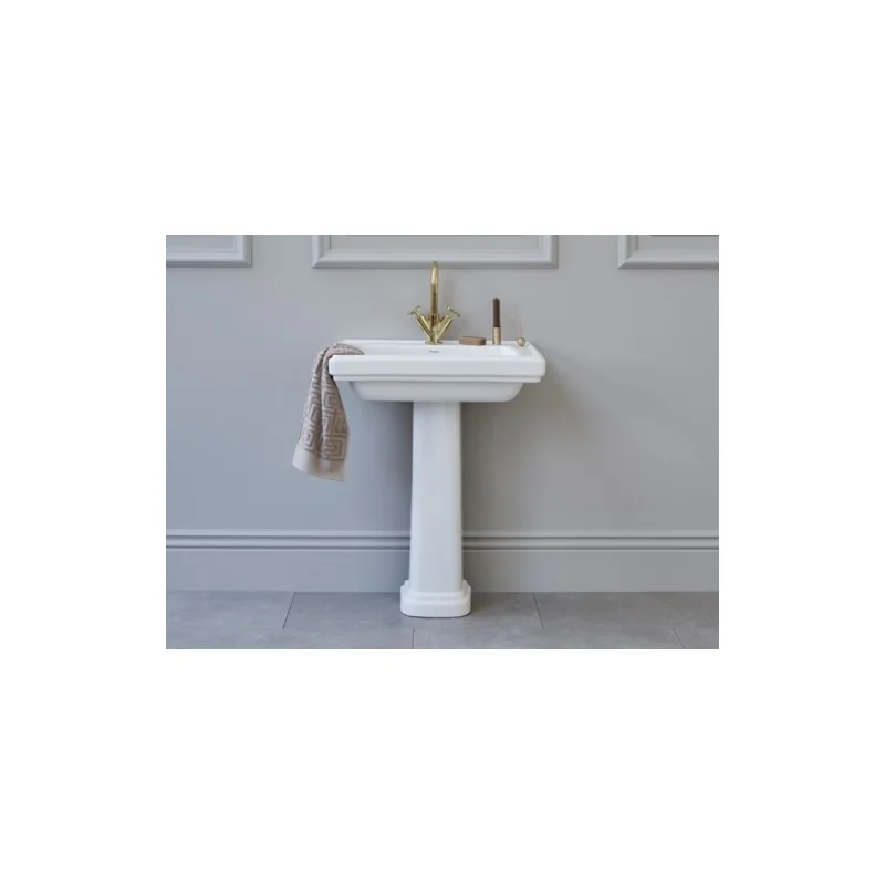 Vasque rétro rectangulaire riviera 65 cm non percé — vue 3