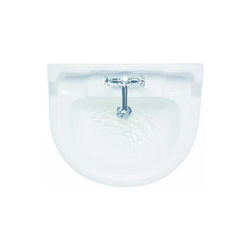 Vasque ronde et colonne standard edouardien burlington