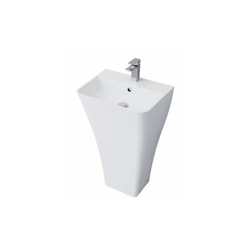 Vasque sur pied design java — vue 3