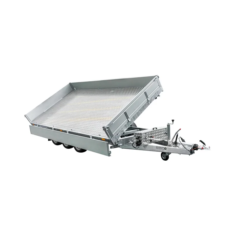 Remorque benne hydraulique à trois essieux Unitrailer Tasker 400/3C 3500 kg — vue 2