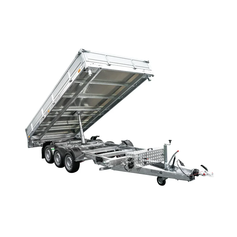 Remorque benne hydraulique à trois essieux Unitrailer Tasker 400/3C 3500 kg