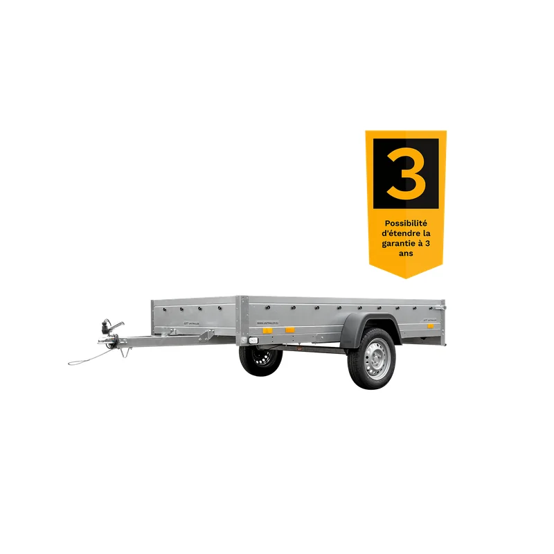 Remorque à timon fixe Unitrailer GARDEN TRAILER 264 — vue 3