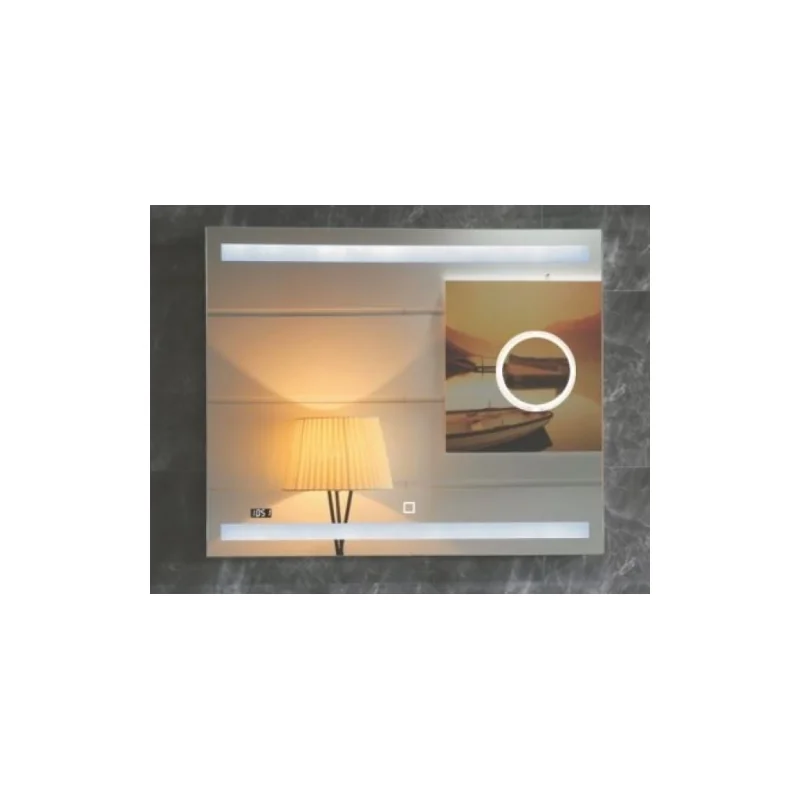 Miroir éclairant PRESTO - 80x70 cm