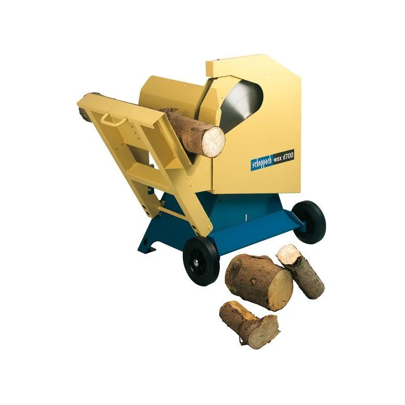 Scie à bûches scheppach wox d700