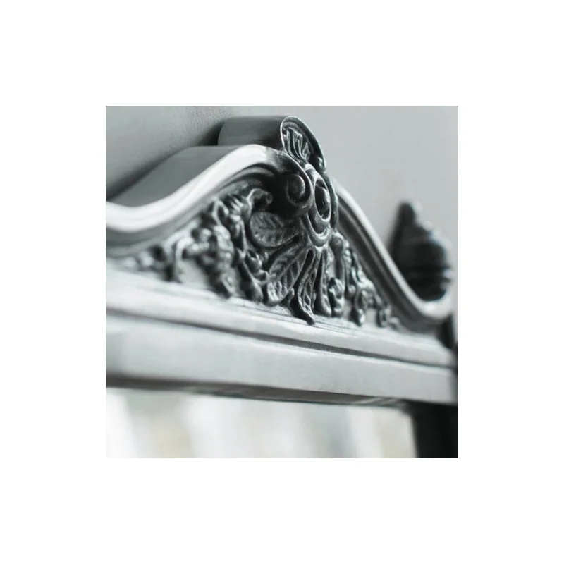 Miroir Rétro Aluminium Noir - 550x750 mm — vue 3