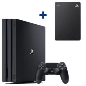 Console PS4 Pro 1To Noire/Jet Black + SEAGATE Disque Dur  2To