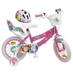 DISNEY PRINCESSE Vélo 16" + Casque - Enfant fille