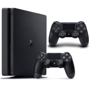 Pack PS4 500 Go Noire + 2ème manette DualShock 4 Noire