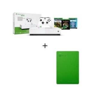 Xbox One S All Digital + 3 jeux dématérialisés + SEAGATE - 2To